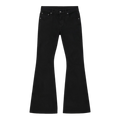 NAMEOFVERCETTI FLARED DENIM BLACK