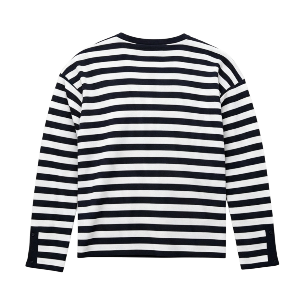 NOV STRIPED HENLEY NAVY
